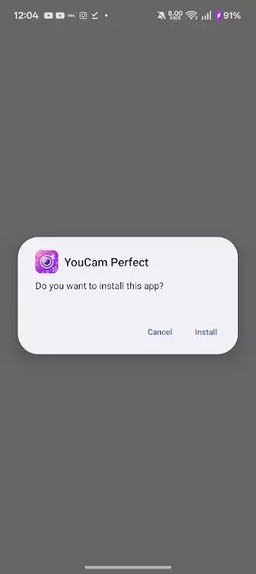 Screenshot Of Youcam Perfect Apk